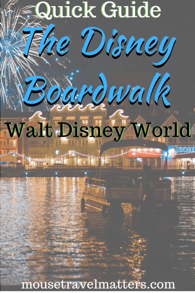 We absolutely LOVE the Disney Boardwalk. Complete with beaches, great restaurants and resorts meant for lounging, the Boardwalk is the best place to get away from the Disney crazy and feel like you're on vacation! See everything to DO, SEE and EAT!  #disneytips #disneyvacation #disneyboardwalk
