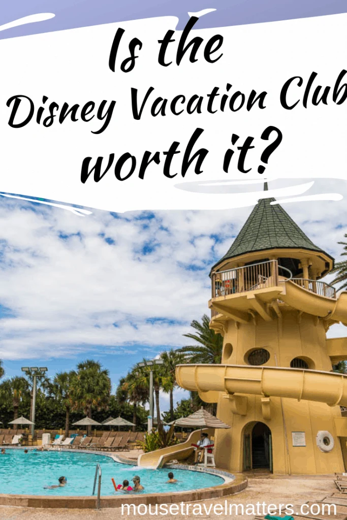 Is the Disney Vacation Club worth it? Find out if the popular time share program at Disney World, Disneyland and travel locations around the world is a good fit for your family. One Traveling Mom (and DVC member) weighs in on the timeshare benefits, overall cost and more details about points.  #DVC #DisneyTips