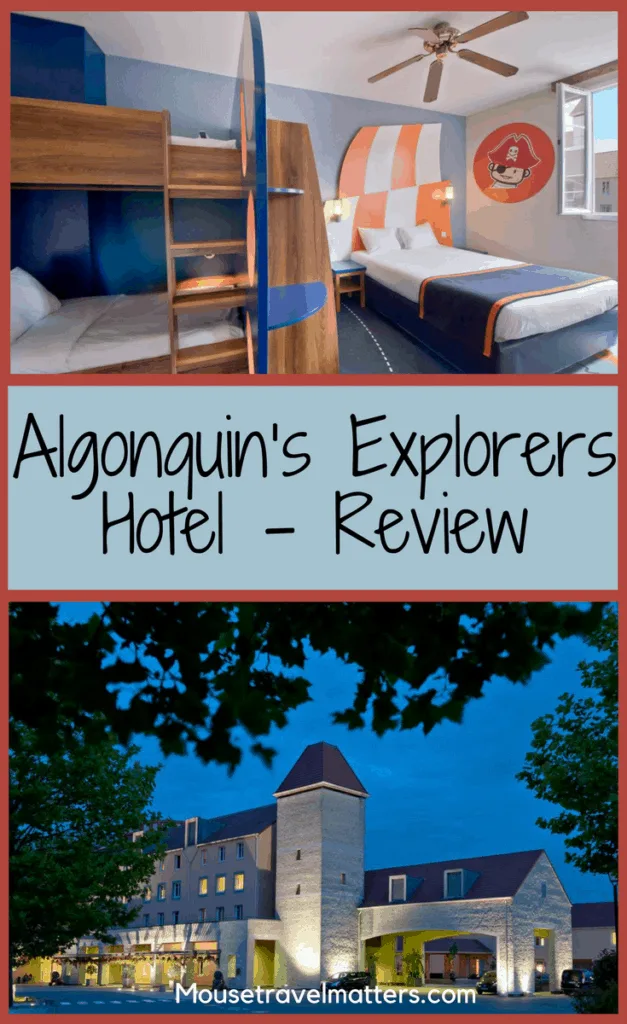 Algonquin Explorers Hotel review - Disneyland Paris Partner hotel. Off site