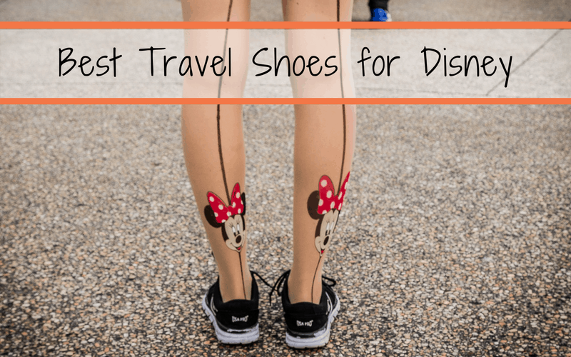 Sneakers or sandals for Disney? Discover the best walking shoes for Disney World. Includes links to cute comfortable shoes for Disney World, the best men's walking shoes for Disney World, and the best socks for walking in Disney.