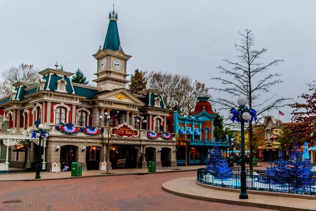 Disneyland Paris at Christmas