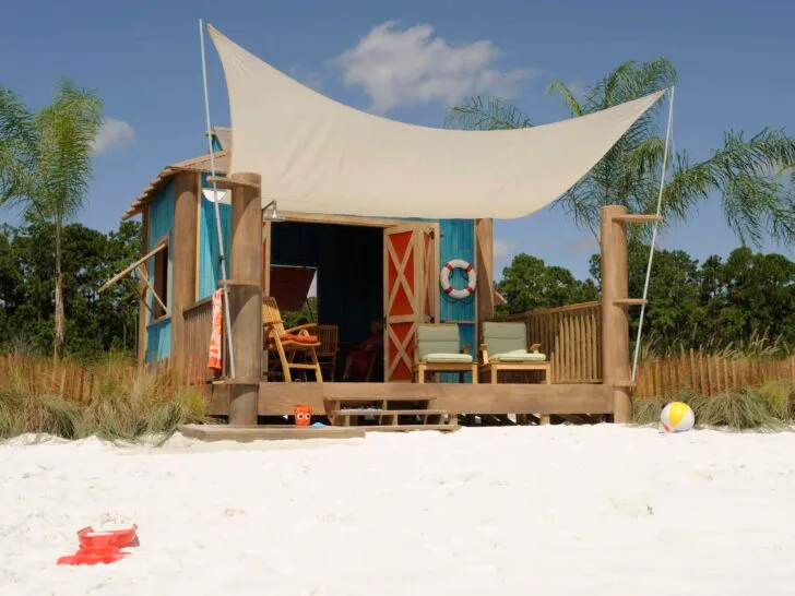 Castaway Cay guests will find a little piece of paradise all to themselves with 20 new private rental cabanas. With most located on the family beach and some on the adult-exclusive Serenity Bay Beach, each 325-square foot deluxe cabana is furnished with tables, cushioned chaise lounges, refrigerator, fresh water shower and more for the ultimate upscale beach experience. (Disney)