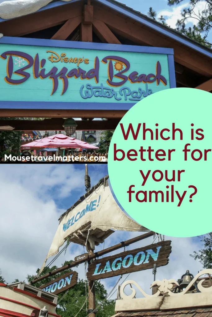 Looking for Disney Water park tips? We have everything you need for a fun time at Blizzard Beach and Typhoon Lagoon. Which one should YOU choose? | | Disney Water park tips | Typhoon Lagoon | Blizzard Beach | #waltdisneyworld #disney #disneyparks #disneyworld #disneytips #blizzardbeach #typhoonlagoon