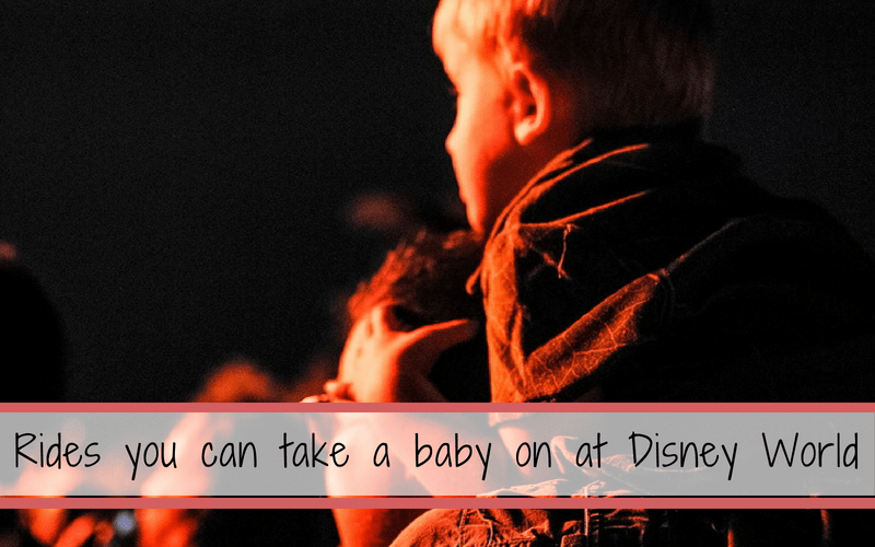 What rides can you take a baby on at Disney World?