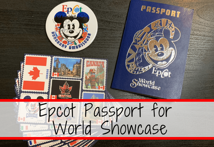 The Epcot passport pack includes a World Showcase button, the passport itself, and stamps/stickers. It is an incredible way to get the kids involved in the most unlikely of adventures.