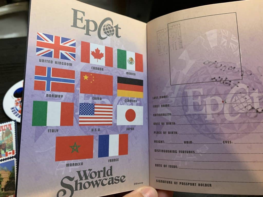 Epcot Passport for World Showcase • Mouse Travel Matters
