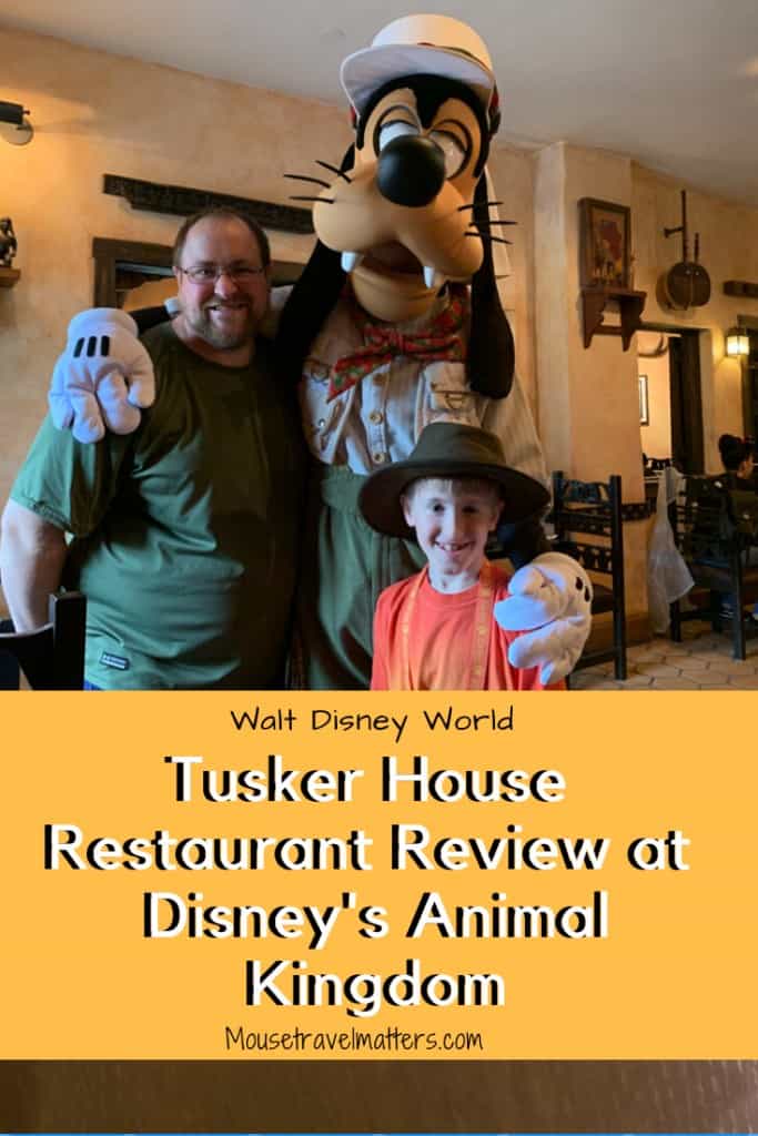 Review of the Tusker House in Animal Kingdom -- the characters, menu, and prices for breakfast, lunch, and dinner.