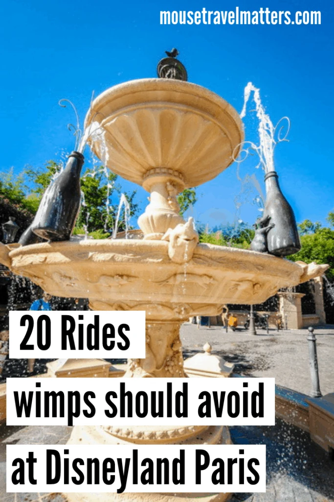 Disneyland Paris for Wimps Scary Rides to Avoid Mouse Travel