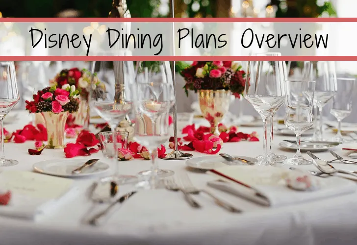 Disney Dining Plans Overview