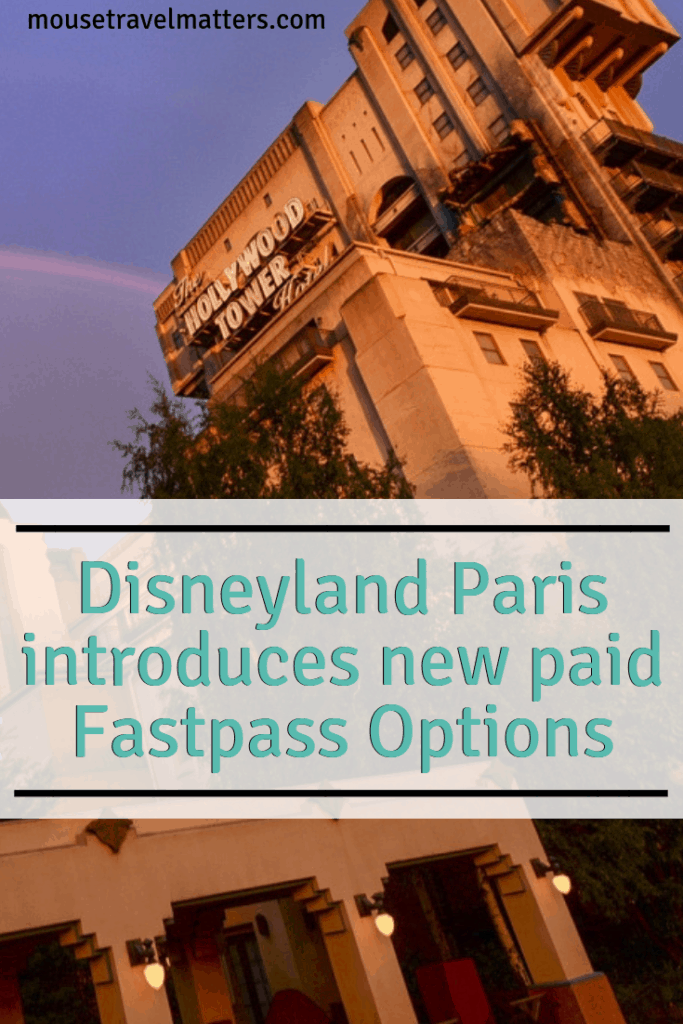 Disneyland Paris introduces new paid Fastpass Options