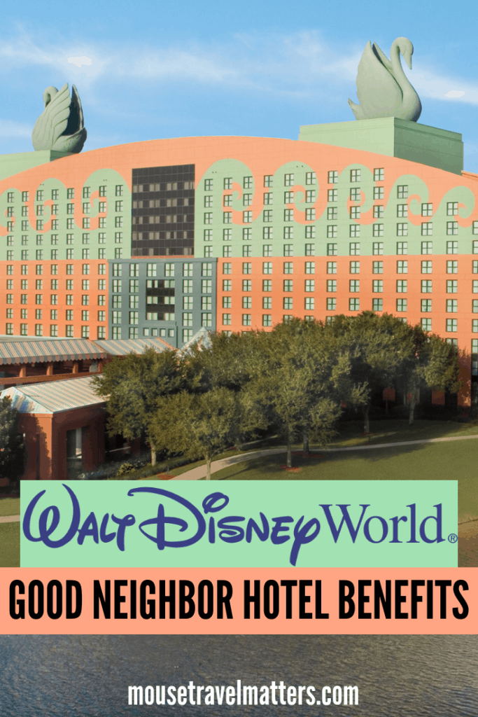 While Walt Disney World Resort Hotel Guests have always enjoyed a number of perks. It now seems that Disney has rolled-out the same benefit to multiple Good Neighbor Hotels