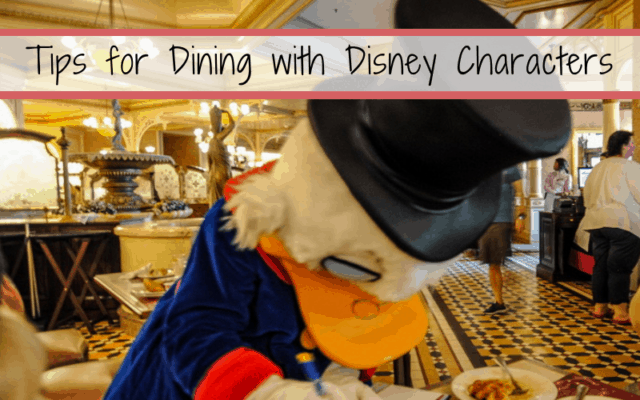 Tips for Dining with Disney Characters at Walt Disney World • Mouse ...