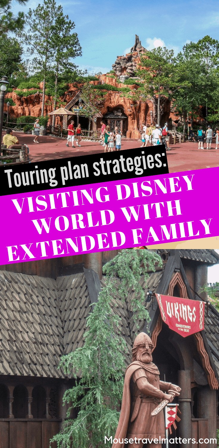Visiting Disney World with Extended Family
