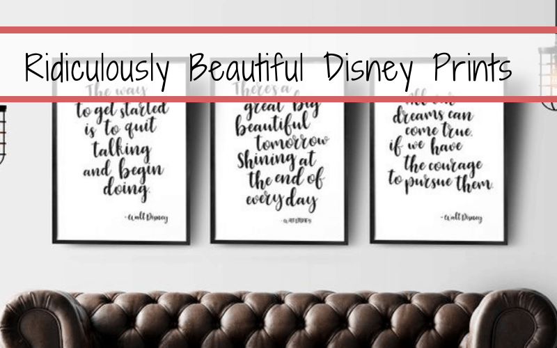 Ridiculously Beautiful Disney Prints From ETSY 