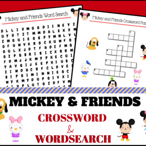 mickey and friends crossword 1