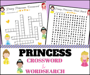 Princess Printable Games • Mouse Travel Matters
