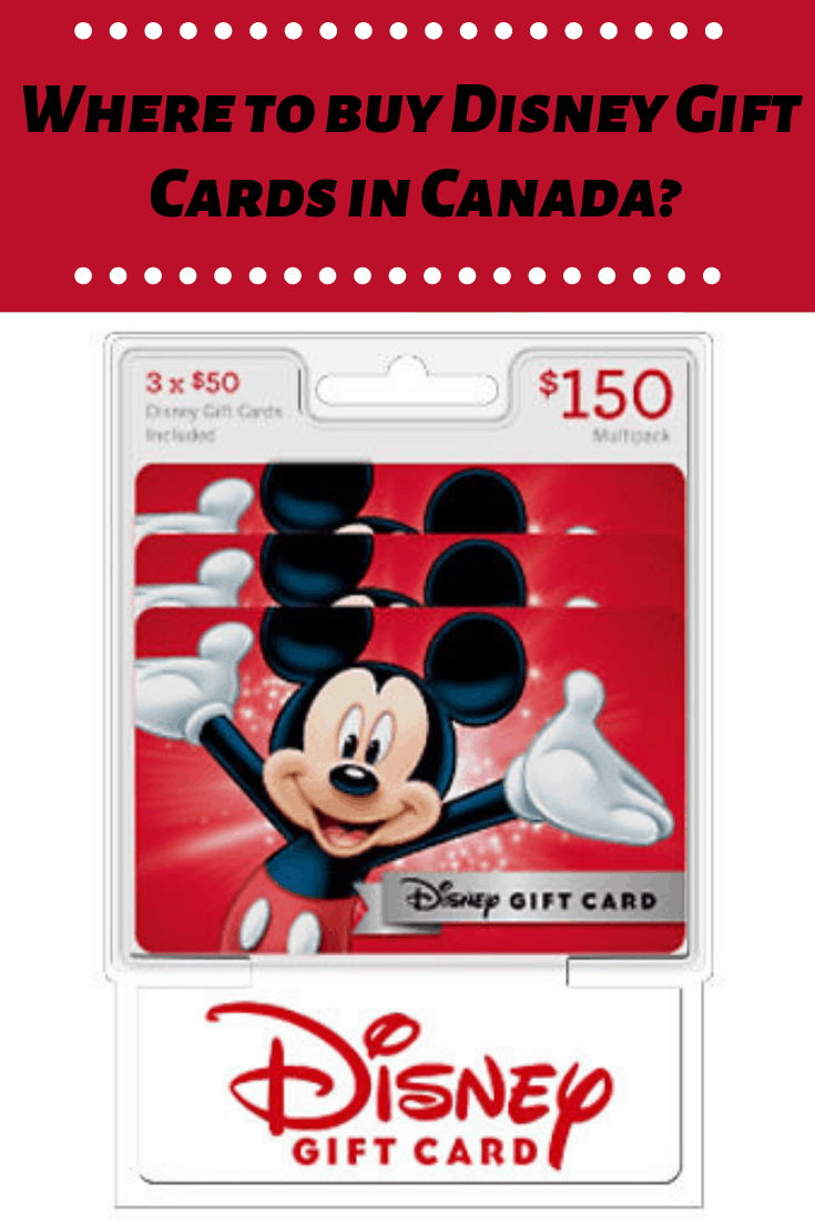 can you add disney gift cards to disney app