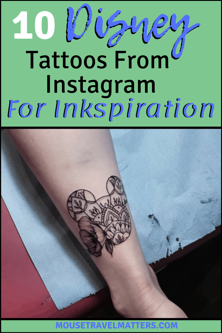 10 Disney Tattoos From Instagram For Inkspiration