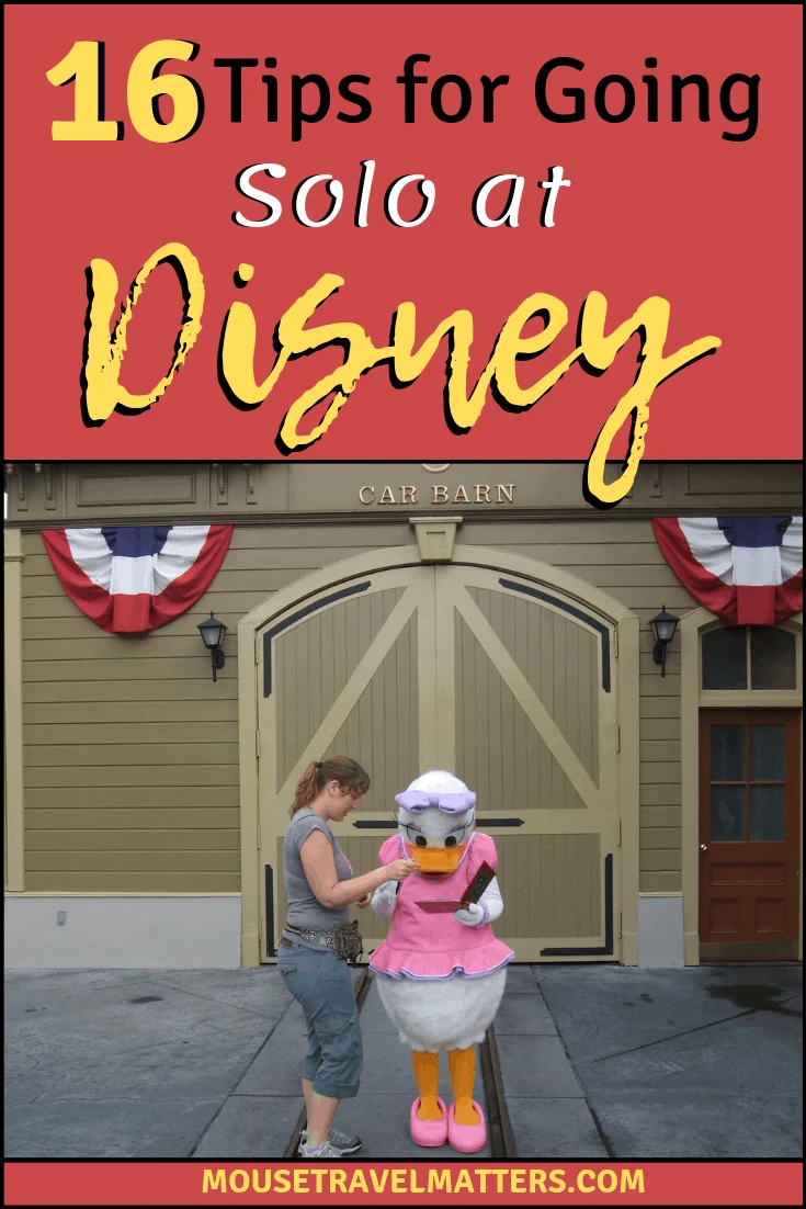 What to Do Solo at Walt Disney World. Heading to Disney alone soon? Here are some tips and ideas what to do that you can't in a group.