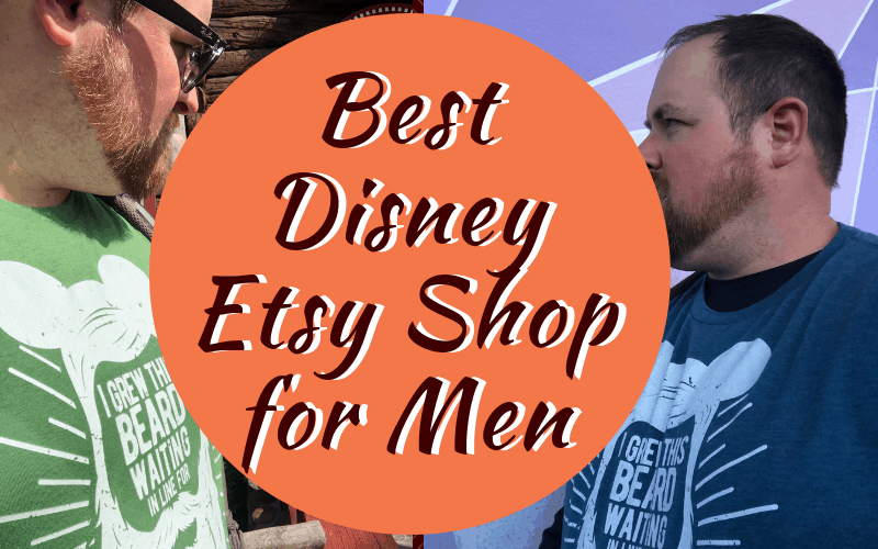 Best Disney Etsy Shop for Men - getting great quality Disney shirts for the men in our lives