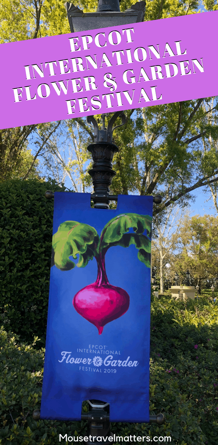 The 2019 Epcot International Flower & Garden Festival runs from March 06 - June 03, 2019, at Walt Disney World. This guide covers our tips & tricks for experiencing everything Epcot's Flower and Garden Festival has to offer. #wdw #epcotfestival #epcotflowerandgarden #2019epcotflowerandgardenfestival
