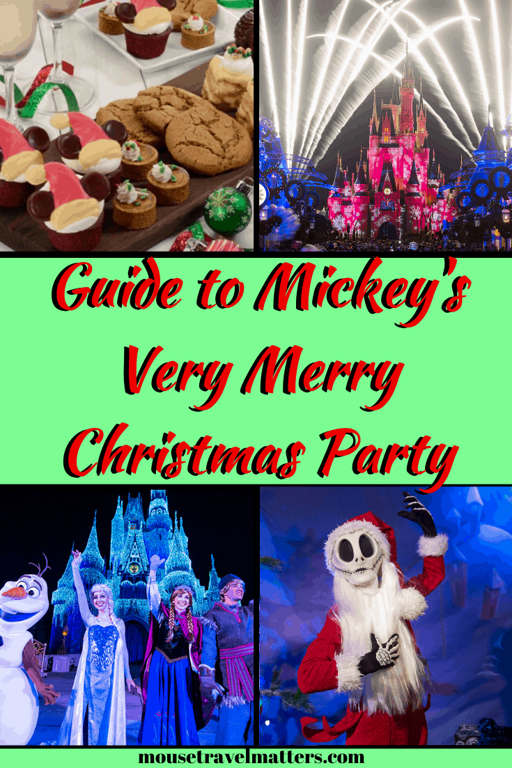 Mickey's Very Merry Christmas Party A Guide • Mouse Travel Matters