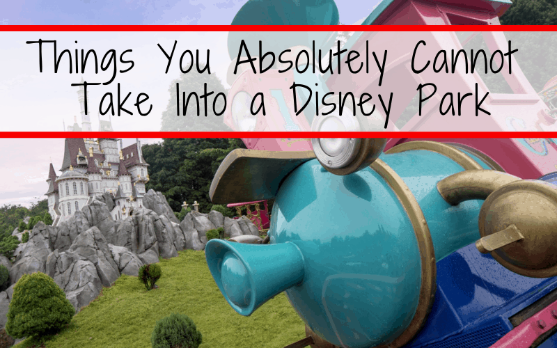What is banned at Disney? Disney does have a short list of banned items and behaviors in their parks. Here is the list and a few reasons behind most of them. Disneyland Paris. Walt Disney World #Disney #DisneyKids #DisneyWorld #FamilyTravel #Travelwithkids