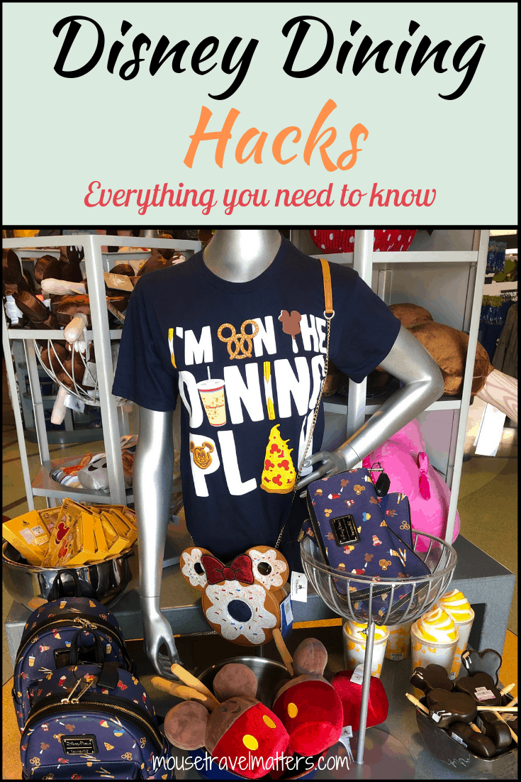 If you're on the Disney Dining plan these hacks will show you how to do it like a pro! #disneyworld #disneydiningplan #disney 