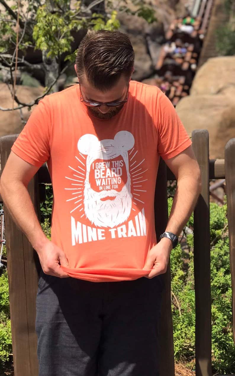 Disney Mine Train Magic Kingdom T-shirt