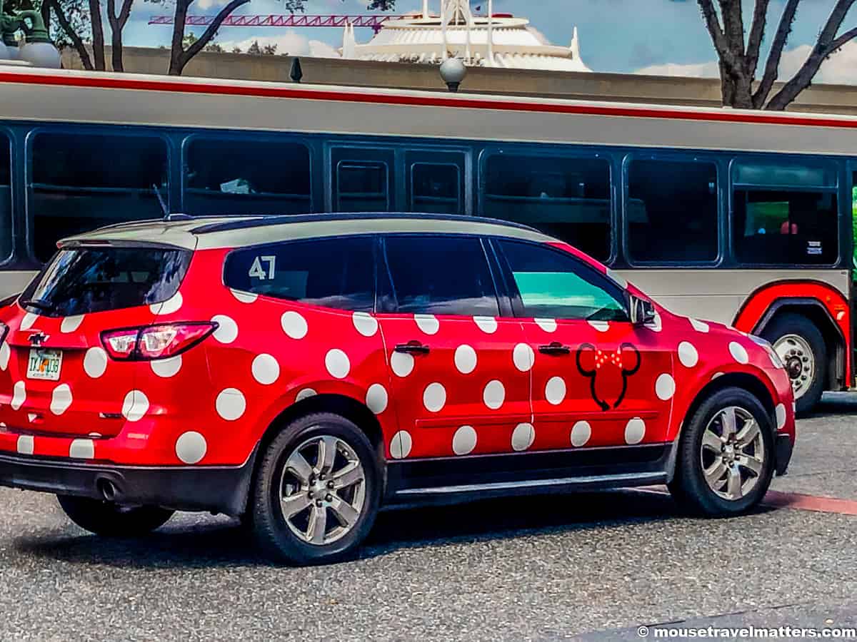 disneyworld minnie vans