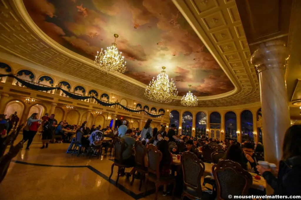 Are you headed on a Disney World vacation soon? Looking for Disney World Dining tips and tricks? Eating at Be Our Guest in the Magic Kingdom is a MUST! Here's everything you need to know! Disney World | Disney World Tips | Disney Tips | Disney Dining Plan | Disney Dining | Epcot | Animal Kingdom | Hollywood Studios | Magic Kingdom #waltdisneyworld #disneyworld #disneydiningplan #disneytips #disneyworldtips #disneydining