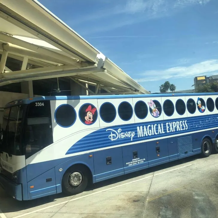 Disney's Magical Express Bus
