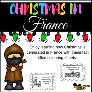 Christmas in France Mini Book for Early Readers