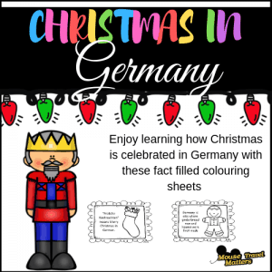 Christmas in Germany Mini Book for Early Readers
