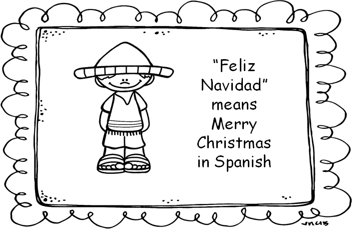 mexican christmas pinata coloring page