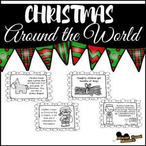 Christmas Around The World Mini Book Bundle For Early Readers • Mouse 