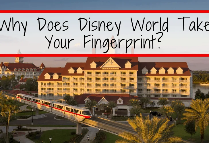 Why Does Disney World Take Your Fingerprint?