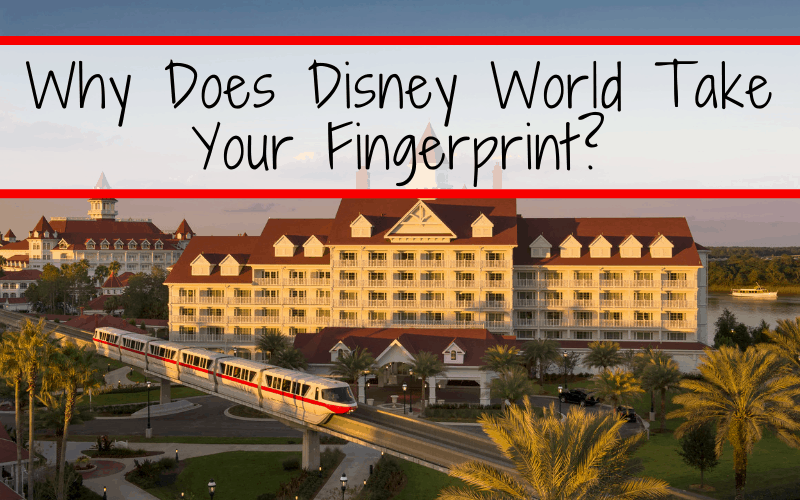 Why Does Disney World Take Your Fingerprint?