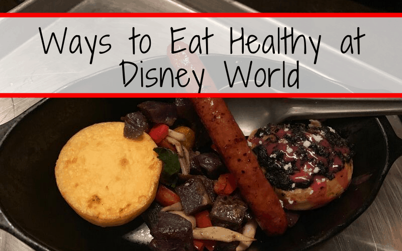 Make your Disney dining experience a little less damaging to your waistline! Eating healthy at Disney World is easier with these healthy eating tips. #disneyworld #disney #health