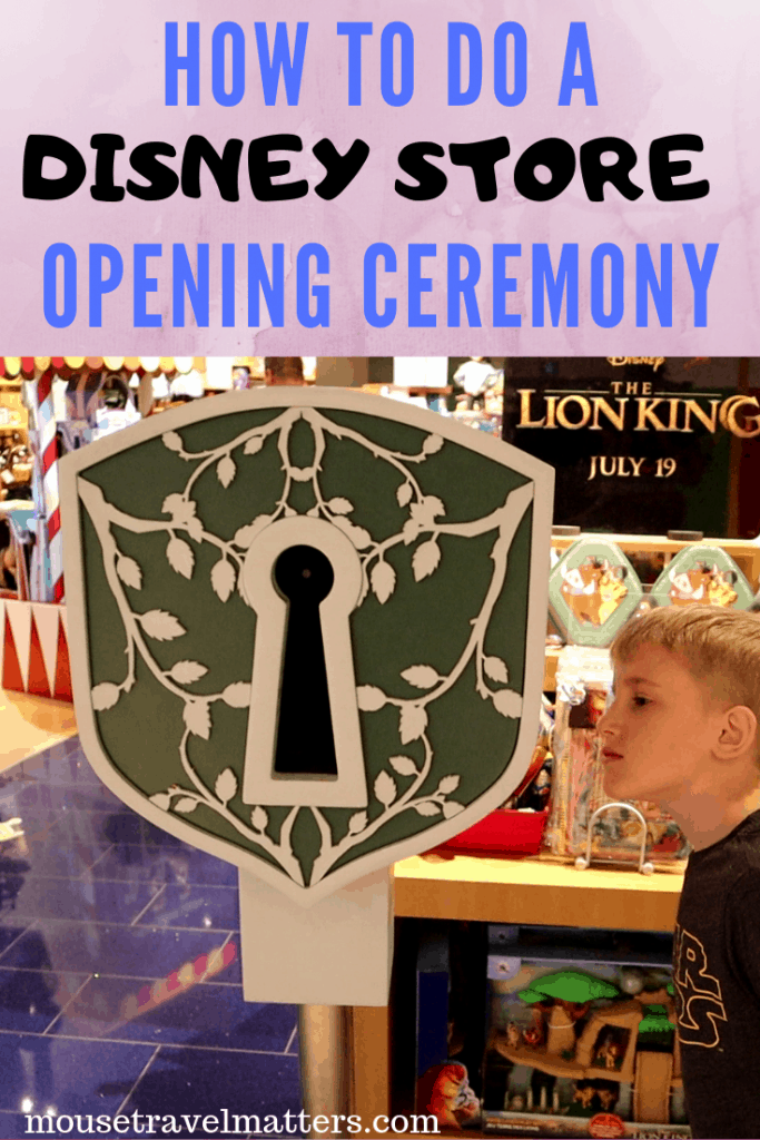  I hope it’s given you all the information you need to take part in a Disney store opening ceremony yourself!  This was such a fun experience and a great way to infuse a bit of Disney magic into our day. 
