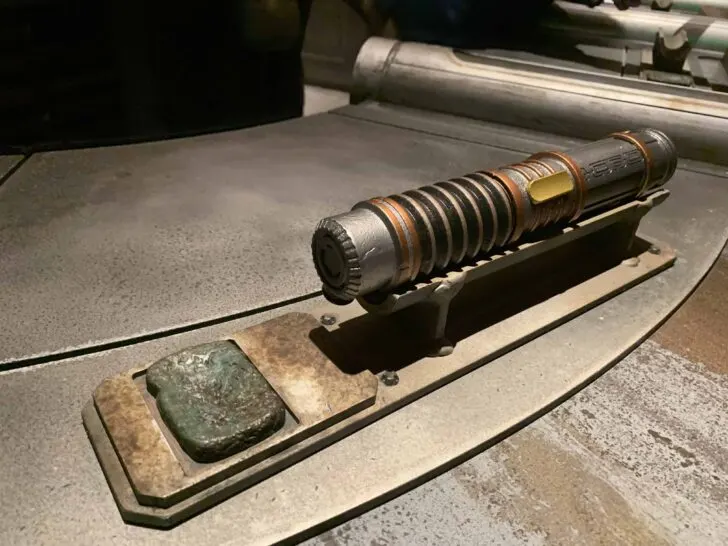 Lightsaber at Savi's