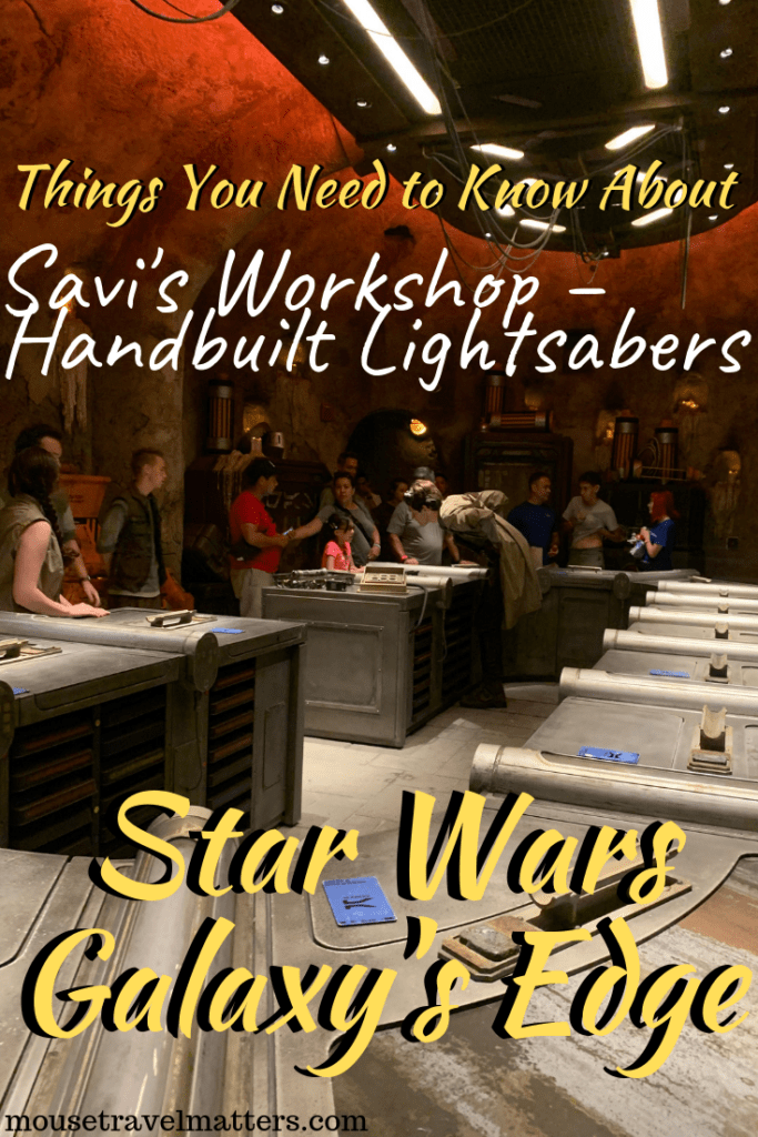 Savi’s Workshop Handbuilt Lightsaber Experience #disneyland #disneylandtips #savisworkshop #galaxysedge #starwarsgalaxysedge