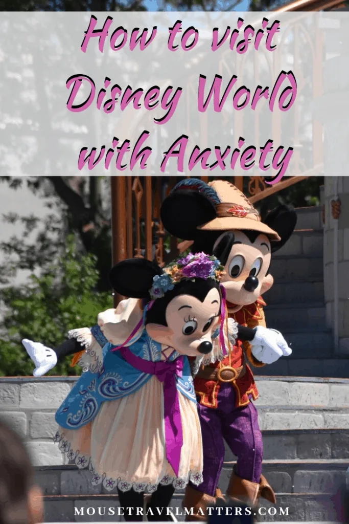 Have anxiety? Don't worry, Disney World is still for you! Check out my personal experience on traveling to Disney World with anxiety, including tips on where to find empty spaces and what to do when the anxiety just becomes too much. #anxiety #Disney #DisneyWorld #traveltips