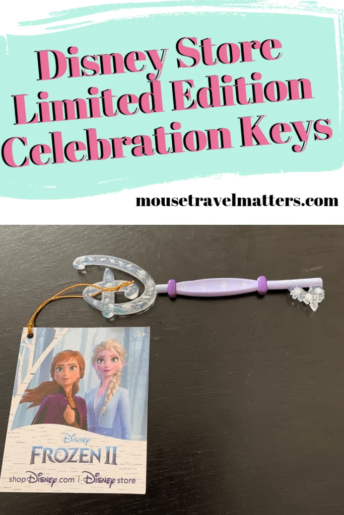 Disney Store Limited Edition Celebration Keys