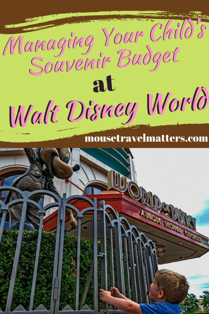 Managing Your Child’s Souvenir Budget at Walt Disney World