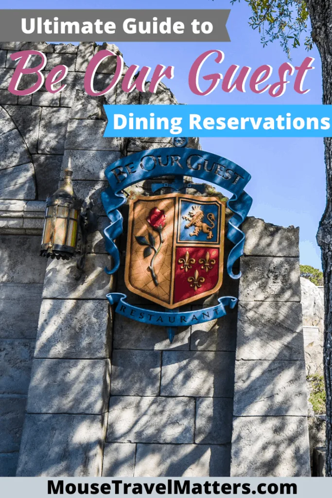 Be Our Guest restaurant at the Magic Kingdom is one of the best restaurants at Disney World. Don't miss these tips for choosing when to visit Be Our Guest or how to get a Be Our Guest reservation for your Disney World vacation. #Disney #MagicKingdom