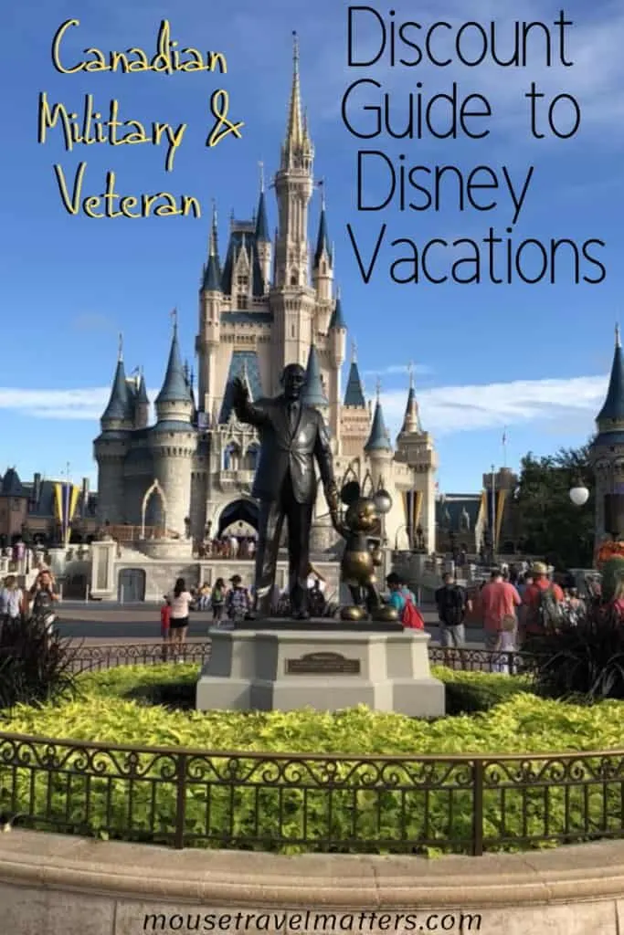 Canadian Military Disney Florida Discounts