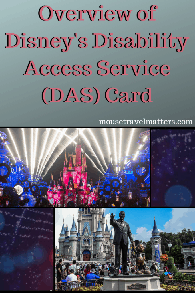 Overview of Disney's Disability Access Service (DAS) Card