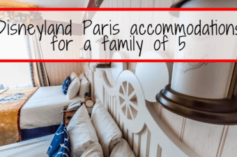 Disneyland Paris accommodation for a family of 5