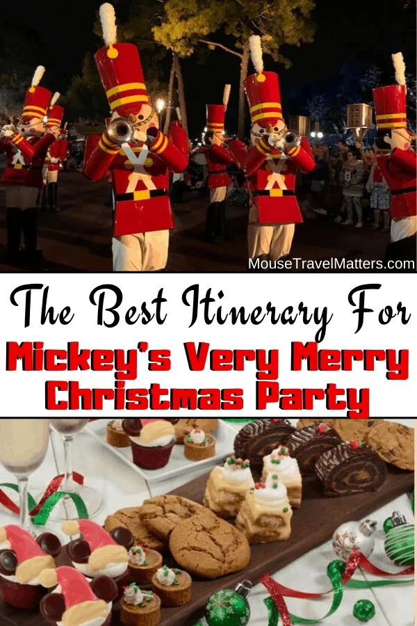 Itinerary to See All the Shows, Entertainment and a Character Meet-and-Greet at Mickey’s Very Merry Christmas Party #disneyworld #christmas